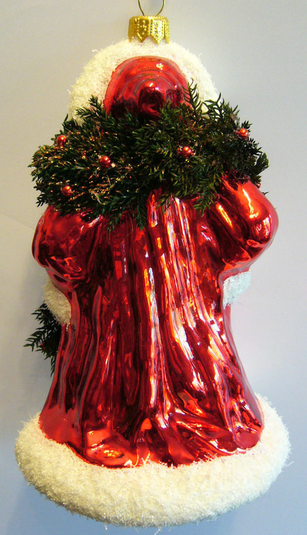 Weihnachtsmann "Girlande", rot 5076GLW