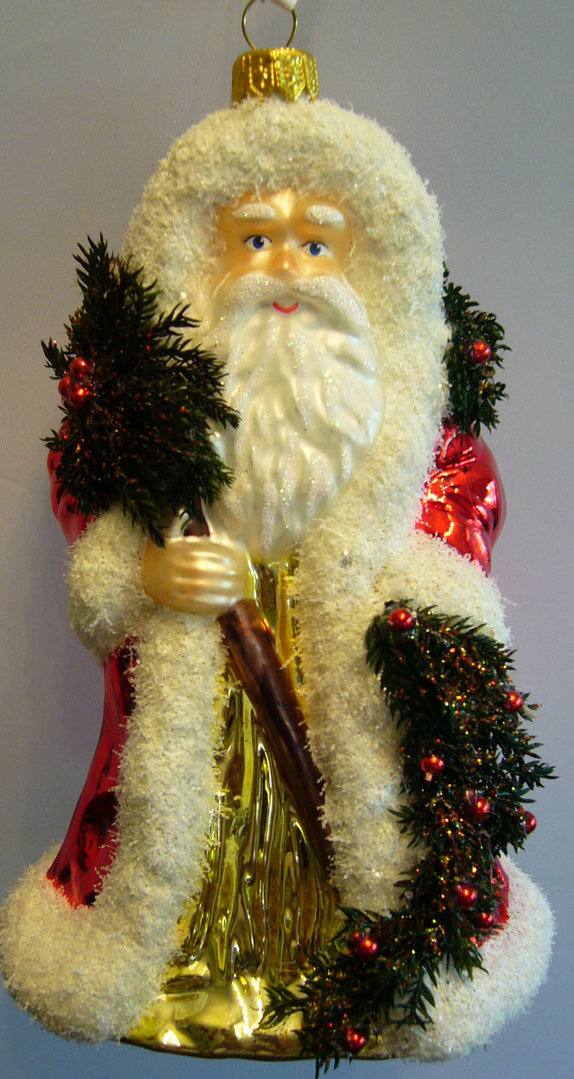 Weihnachtsmann "Girlande", rot 5076GLW