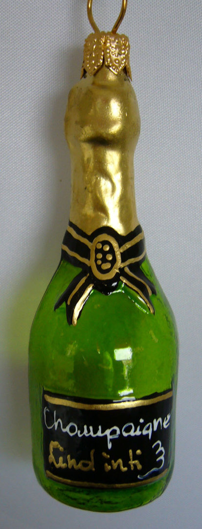 Champagnerflasche klein 3084GMC