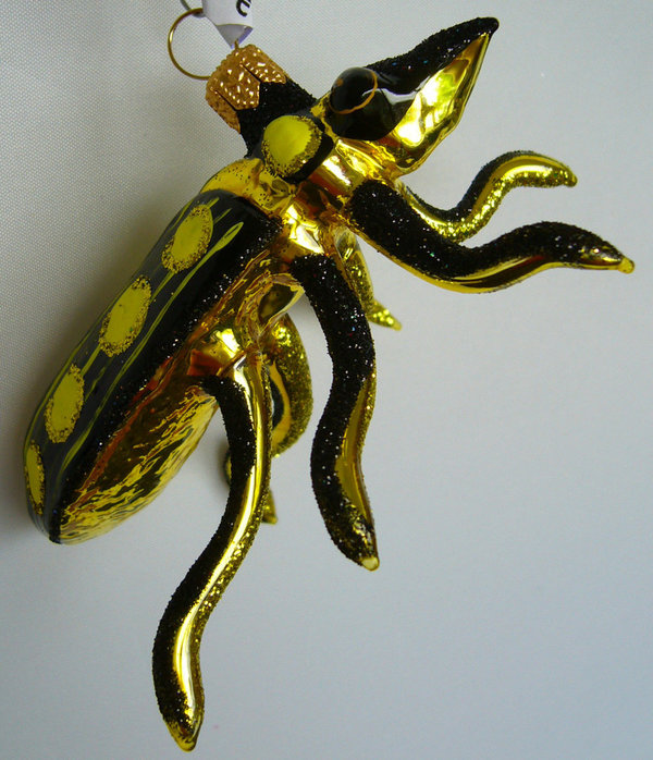 Käfer schwarz/gelb/gold 8322Wik