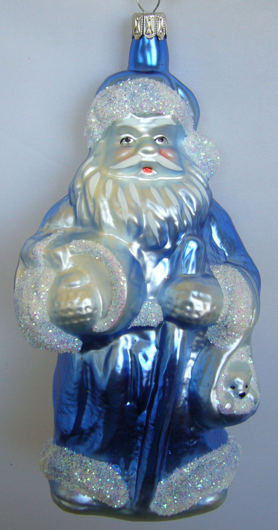 Weihnachtsmann blau/weiß 5155KH