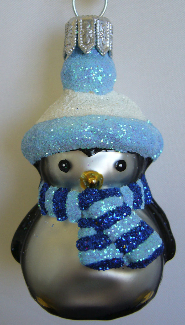 Pinguin (blauer Schal), mini 8398Vit